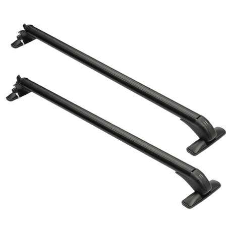 ​​Universal Adjustable Roof Rack Cross Bars for Cars, SUV Vehicle Top Luggage Carrier with Window Frame Mounting​​