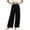 Black#37, variant on YOIAVAIOY Women's High Waisted Linen Like Wide Leg Pants Casual Loose Palazzo Trousers with Pockets Purple XXL