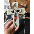 thumbnail image 5 of Sltwyw Marriage Cross for Wall Love Wall Decor, Handmade Resin Intertwined Heart Wall Cross, Jesus Wall Art Christian Decor for Wedding Valentine Christmas Gift - 7 Inch, 5 of 5