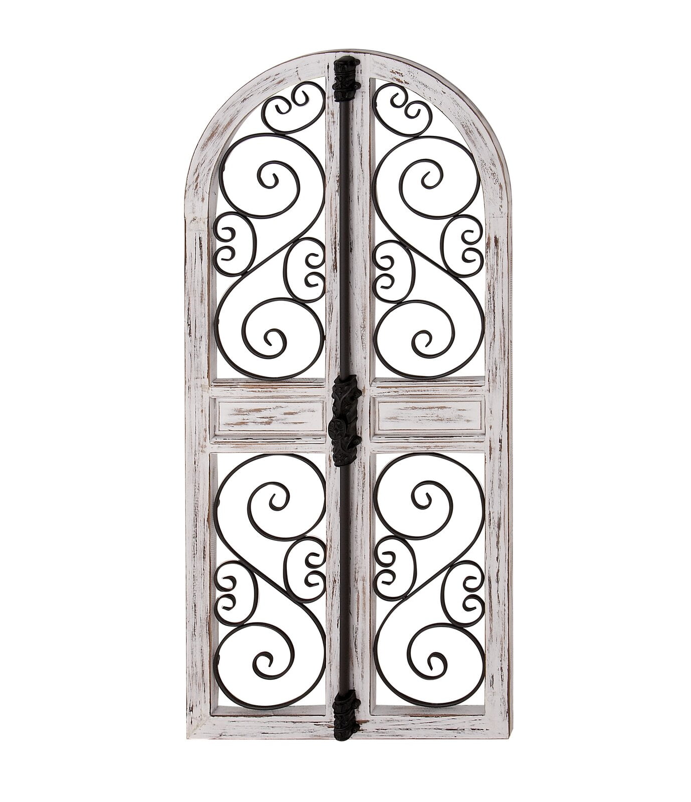 Wood Door Wall Decor, Color Gray, Fits in farmhouse themed settings