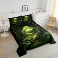 thumbnail image 4 of Erosebridal Mystic Jungle Bedding Queen Comforter Set, Green Tree Down Comforter, Fairy Tale Decor, Lightweight 3 Pieces, 4 of 8