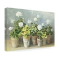 thumbnail image 3 of Trademark Fine Art Danhui Nai White Potted Geraniums Canvas Wall Art - 30x47, 3 of 5
