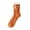 Orange, variant on DQRPSEETB Autumn Winter Christmas Doll Plush Warm Coral Plush Home Socks Slipper Socks for Men Woman