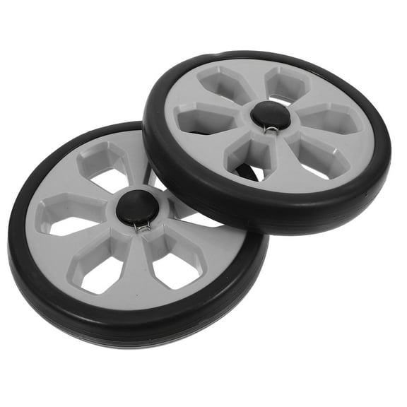 Worgeous 2pcs Shopping Cart Wheels Shopping Cart Caster Replacement Retail Stores Caster Wheel For Grocery Utility And Shopping Cart