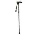 Foldable Walking Cane Aluminium Alloy Ergonomic Stretchable 5 Levels