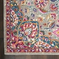 thumbnail image 4 of Nourison Passion Grey/Multicolor 5'3" x 7'3" Area Rug, Traditional, Persian, Bed Room, Living Room, Dining Room, Kitchen, , Easy Cleaning, Non Shedding (5' x 7'), 4 of 8