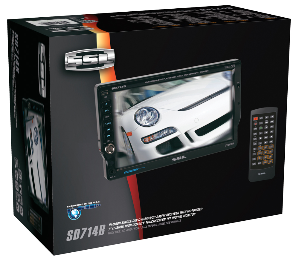SSL SD714B 1-Din 7\