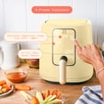 thumbnail image 2 of Beautiful 3 Qt Air Fryer with TurboCrisp Technology, EverGood™, Buttercream by Drew Barrymore, 2 of 12