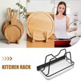 thumbnail image 3 of unbranded Estante Organizador Multifuncional Para Cocina Adhesivo Para Tapas Y Tablas De Cortar Negro, 3 of 8