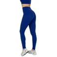 thumbnail image 4 of YITTY Active Women's Ultraluxe High-Waist Legging, Athleisure, 4-Way-Stretch, Admiral Blue, S,Short | 25" Inseam, 4 of 7