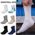 thumbnail image 2 of Men's White Work Sports Athletic Crew Socks Cotton N8J9, 2 of 6