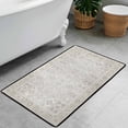 thumbnail image 3 of Boho Kitchen Mat 31"x20", Washable Non Slip Soft Plush Low Profile Kitchen Rug, Geometric Neutral Textured Sink Mat for Laundry Room, Bedroom & Office, 3 of 6