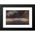 thumbnail image 2 of Knud Baade 14x11 Black Modern Framed Museum Art Print Titled - Cloud Study (1839), 2 of 5