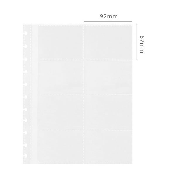 8 pocket card sleeves 20 (Twenty) Single Ultra Pro 8-Pocket Pages which resistant Ultra Pro Platinum Series 8-Pocket