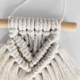 thumbnail image 5 of HOTWINTER Cotton Mini Tapestry Wall Décor Hanging,Handmade Woven Boho Home Décor for Bedroom,Apartment, 5 of 6