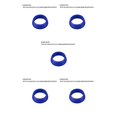 thumbnail image 2 of ZLight Seat Post Rubber Cycling Silicone Waterproof Mountain Bike Seatpost Protective Accessory 1 PC Blue L 5Set, 2 of 6