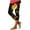 F Multicolor, variant on Idoravan Womens Leggings Plus Size 3X Women's Summer High Waisted Printing Capris Matching Slim Fitting Yoga Gym Pants Multicolor XXXL