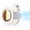 White, variant on Small Whirlwind Clip Waist Neck Fan, Portable Spin 360 Fan, Mini Clip On Personal Fan with Adjustable for Travel Outdoor Use