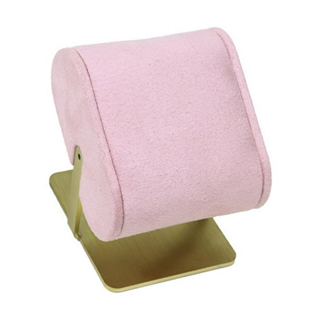 Soporte para relojes, soporte para guardar joyas, organizador de joyas multifuncional para hombres, para relojes y collares, para accesorios del hogar Rosa