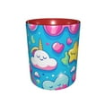thumbnail image 2 of Cute Unicorn Clouds Coffee Mug Fun Custom Ceramic Mugs 11oz Red, 2 of 5