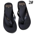 thumbnail image 2 of Flip Flops Thick Non-slip Fashion Beach Sandals Summer Slippers for Woman & Lady, 2 of 10