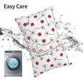 thumbnail image 6 of Salouo Ladybug With Dandelion Pattern Pillow Cases,1PC Pillow Covers with Envelope Closure Decorative Pillow Case for Bed Couch,Pillows Not Included-16"x24", 6 of 6