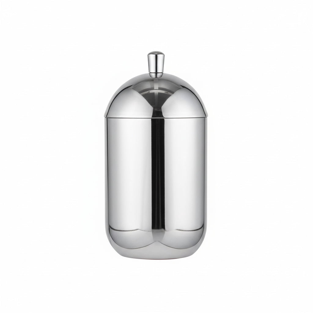 Toothpick Holder Dispenser Stainless Steel Thickening Tooth Picks Container for Teeth and Appetizer (No Toothpicks)