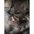 thumbnail image 2 of Babette 25x32 White Modern Wood Framed Museum Art Print Titled - Mermaid Ahead, 2 of 4