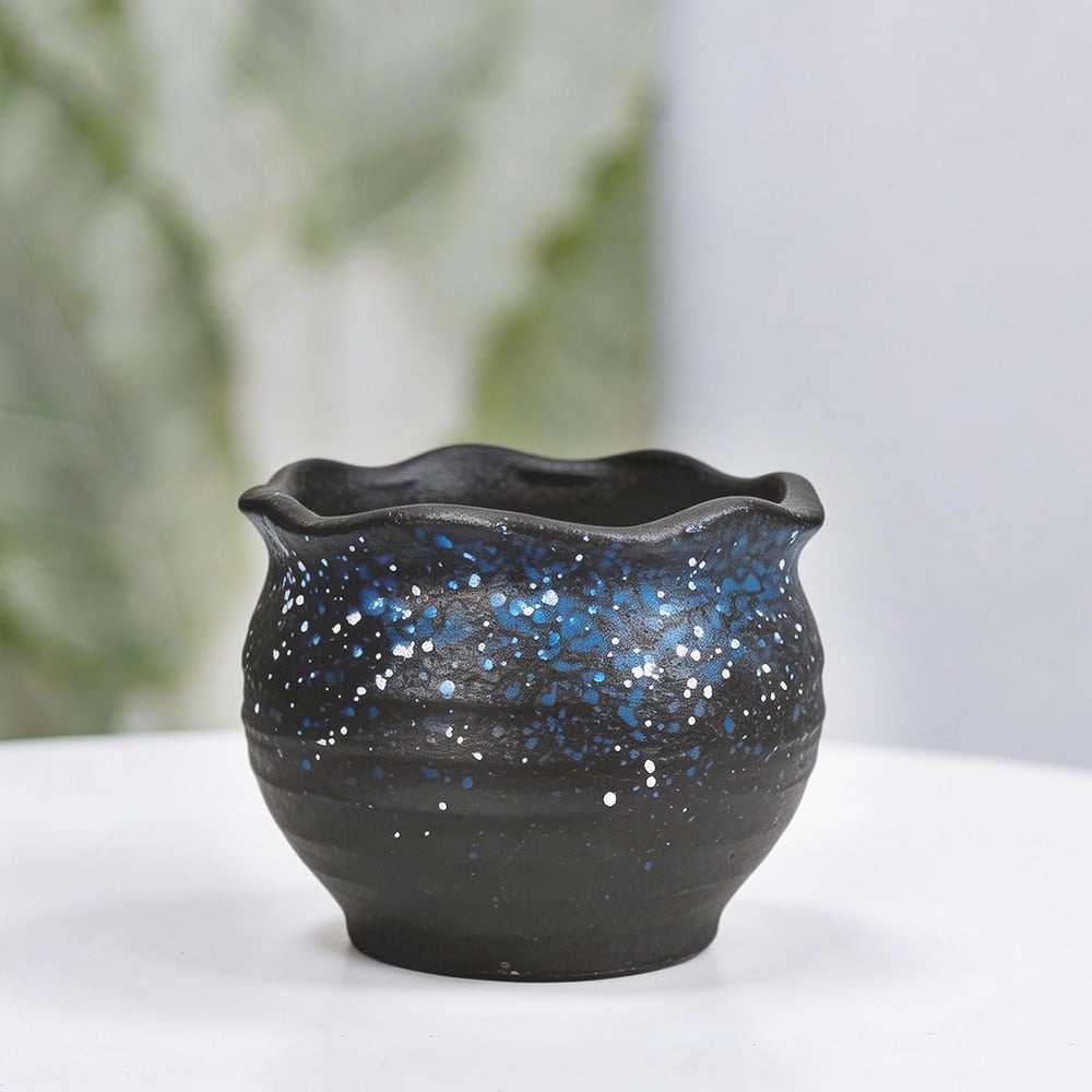 5-Piece Gorgeous Edible-Looking Series Mixed Shape Multi-Pot Ceramic Succulent Planter Set