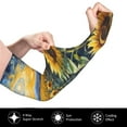 thumbnail image 2 of Balery Starry Sky Moon Sunflower Mangas Refrescantes para Brazos para Hombre y Mujer – Transpirables y Absorbentes de Humedad para Mujeres, Hombres y Niños, 2 of 7
