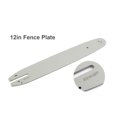 thumbnail image 2 of Labymos Guide Plate Replacement for 12 Inch Electric Chainsaw Cordless Chainsaw Parts Accessories for Pruning, 2 of 7