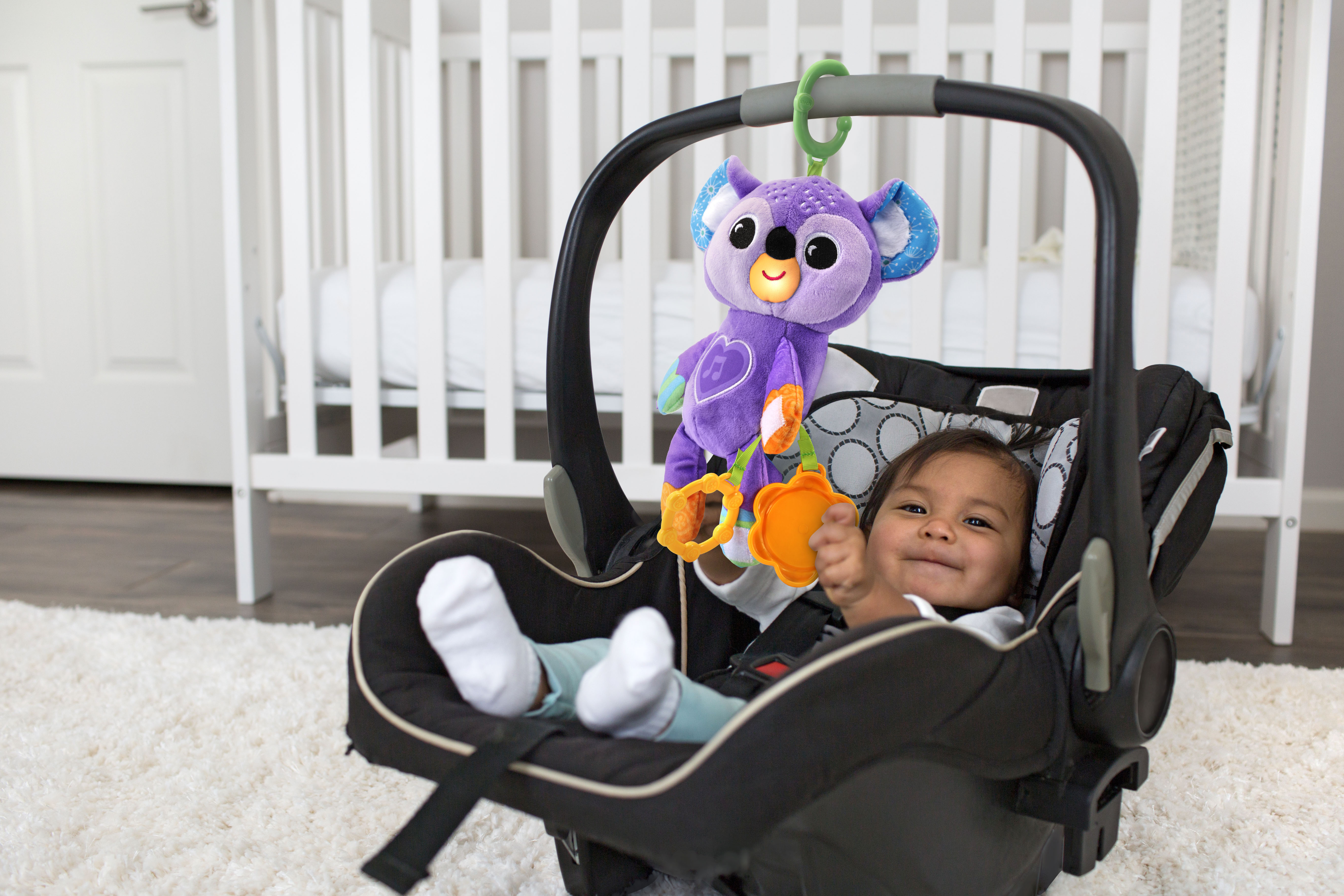 VTech® Grab & Go Koala Clip-On Stroller Plush Take-Along Toy for Infants - image 4 of 10