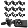 thumbnail image 4 of Shisuyan 10 Pairs Bumper Bolts And Clips Set Bumper Retainer Fastener Replacement Car Parts, 4 of 9