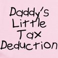 thumbnail image 2 of CafePress - Daddy's Little Tax Deduction Infant Bodysuit - Baby Light Bodysuit, Size Newborn - 24 Months, 2 of 4