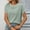 Green, variant on Zivyakyron T Shirts for Women Short Sleeve Summer Womens Tops Vacation Solid Loose Casual Tunic Tops