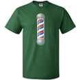 thumbnail image 3 of Inktastic Barber Barberpole T-Shirt, 3 of 5