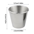 thumbnail image 3 of Premium Stainless Steel Shot Glass Set of Durable, Reusable, Eco-Friendly Metal Cups for Camping, Parties, and Outdoor Events, 3 of 7