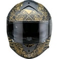 thumbnail image 2 of Z1R Warrant Sombrero Motorcycle Helmet Black XXL, 2 of 4