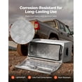 thumbnail image 3 of VEVOR 30"x13"x13" Heavy Duty Aluminum Truck Bed Tool Box for Pickup RV Silver, 3 of 9