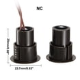 thumbnail image 2 of RC-36 NC Recessed Wired Door Contact Sensor Alarm Magnetic Reed Switch Brown, 2 of 4