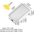 thumbnail image 4 of shiyou-1PCS Door Window Lock Stopper Adjustable Thick Sliding Safety Anti Theft Children Security LockChild Plastic Steel Aluminium Rails Limit Window Door Anti Slip, 4 of 4