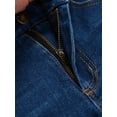 thumbnail image 6 of vastwit Spring Autumn Kids Girls Flare Jeans Pants Burr Bell Bottom Denim Trousers Casual Clothes Dark Blue 8, 6 of 7