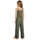 thumbnail image 2 of ABPHQTO Mono verde de mujer con tirantes finos y pernera ancha para niñas, 2 of 5