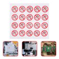 thumbnail image 1 of BEADCEST 20Ud Calcomanías Autoadhesivas De Seguridad No Tocar Con Símbolos Estandarizados, 1 of 6