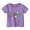 Purple, variant on Girls Easter Tops Holiday Summer Casual Graphic Tees Short Sleeve T-Shirt Fashion Cute Loose Summer Clothes, Yellow, 3 Years