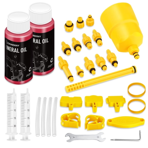 Kit de purga de frenos CHUMXINY para frenos hidráulicos SHIMANO y TEKTRO