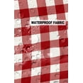 thumbnail image 6 of Outdoor Throw Pillow Cover Rustic Country Lattice Buffalo Plaid Waterproof Cushion Covers 2 Pack Farm Red White Pillow Cases Home Decoration for Patio Garden Couch Sofa, 6 of 7