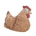 thumbnail image 4 of Maceta de gallina con forma de animal simulado, maceta versátil con energía solar Amarillo, 4 of 9