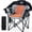 Armrest Black XL, variant on ABORON Heated Camping Chairs for Adults, Oversized Padded Folding Chair with Adjustable Heating, Portable Heated Lawn Chair for Outdoors Charcoal