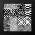 thumbnail image 2 of Lovell, Kathrine 15x15 Black Modern Framed Museum Art Print Titled - Maki Tile XVI, 2 of 5